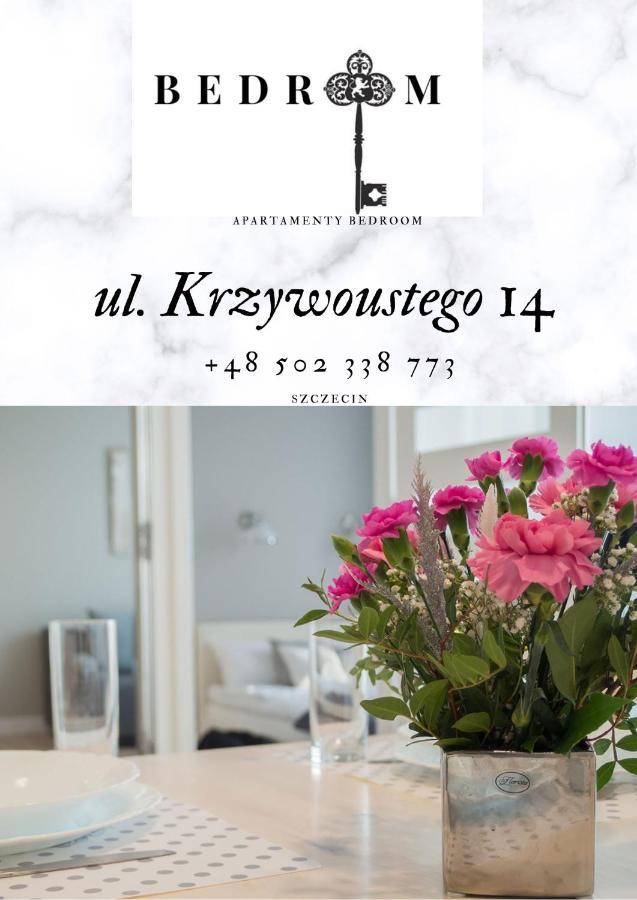 Bedroom Apartments Krzywoustego 14 Szczecin Exteriör bild