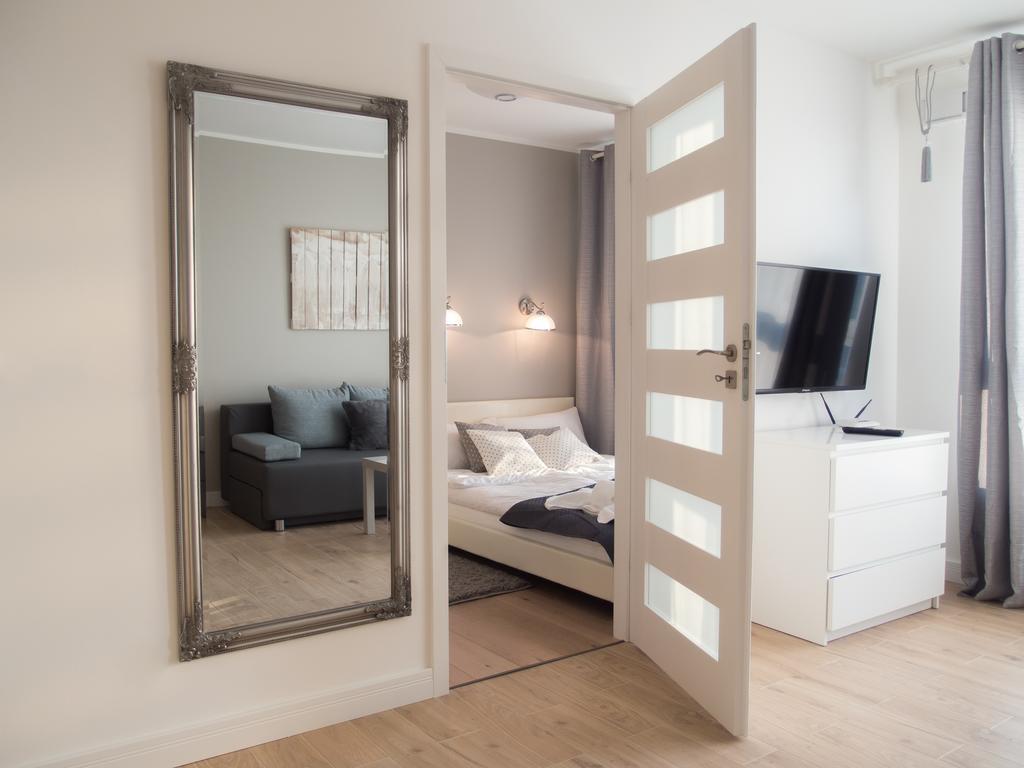 Bedroom Apartments Krzywoustego 14 Szczecin Rum bild