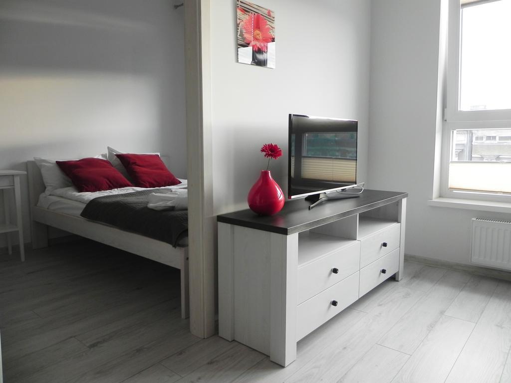 Bedroom Apartments Krzywoustego 14 Szczecin Exteriör bild